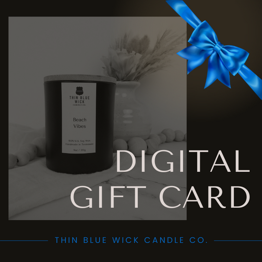 Thin Blue Wick Candle Company Gift Card